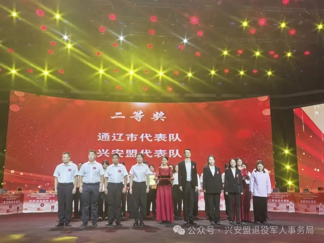 喜报！兴安盟代表队在全国退役军人事务员职业技能大赛内蒙古赛区选拔赛中荣获团体二等奖